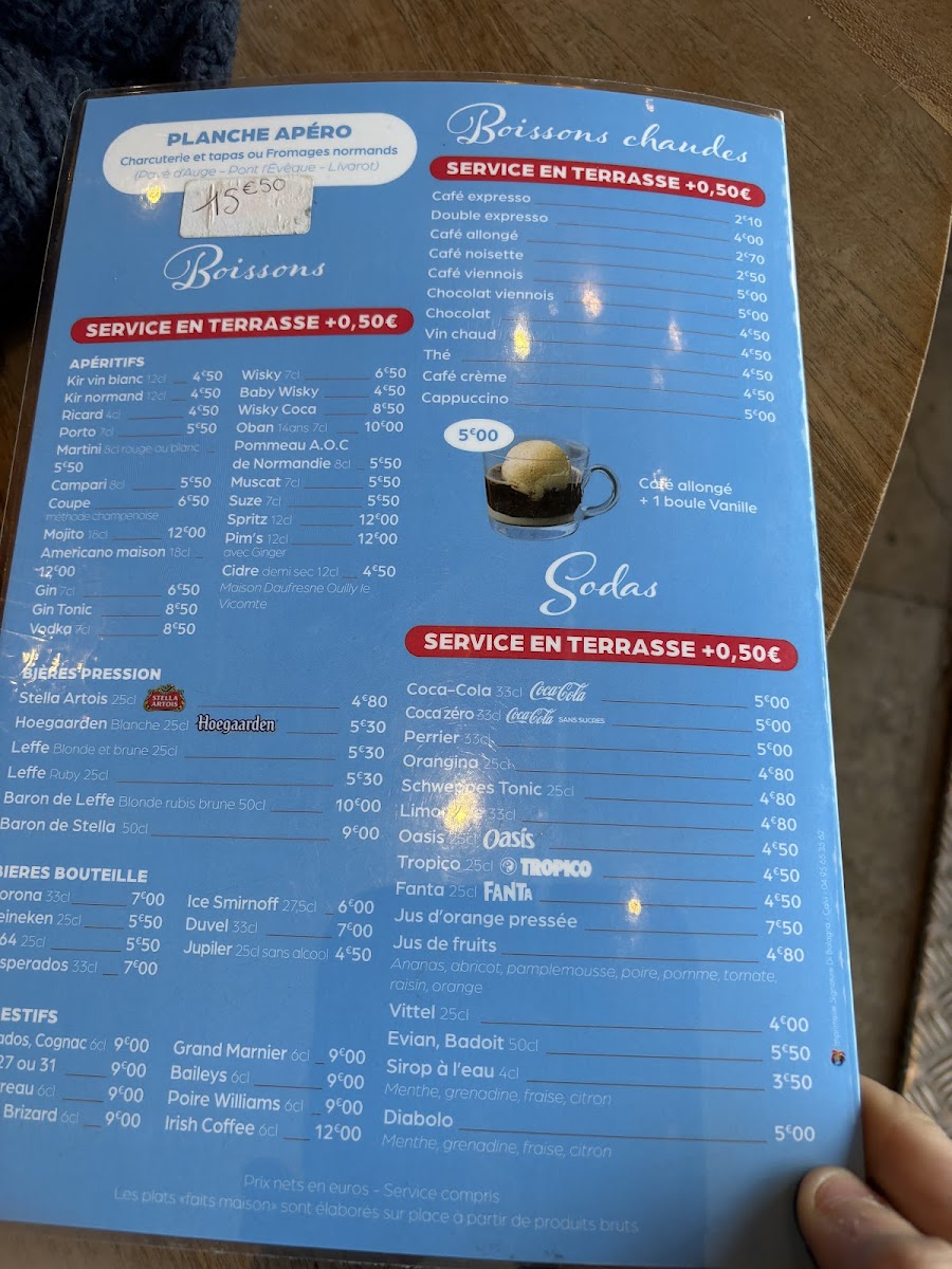 La Maison Bleue Menu - Image 2