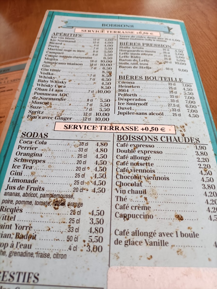 La Maison Bleue Menu - Image 5